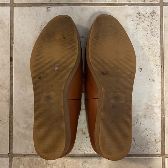 & Other Stories caramel color leather loafers with rubber sole - Picture 4 of 7